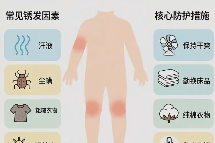 儿童四肢有湿疹能治好吗(图1)