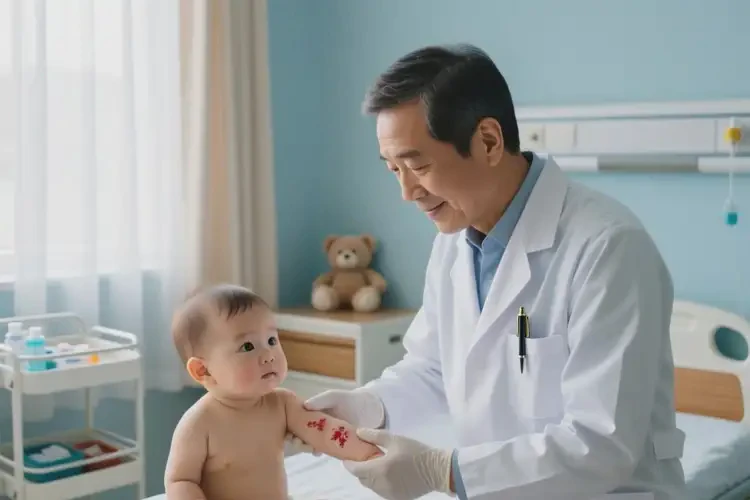 婴幼儿手臂出现湿疹能治好吗(图2)