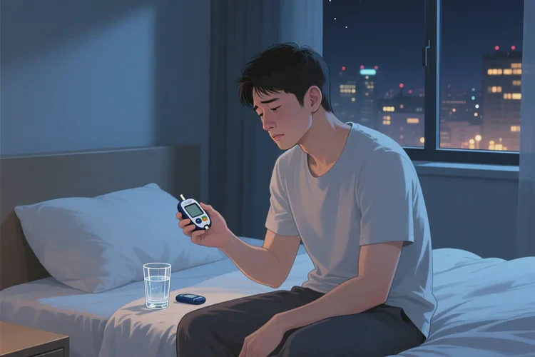 28岁晚上血糖20.7是怎么回事(图1)