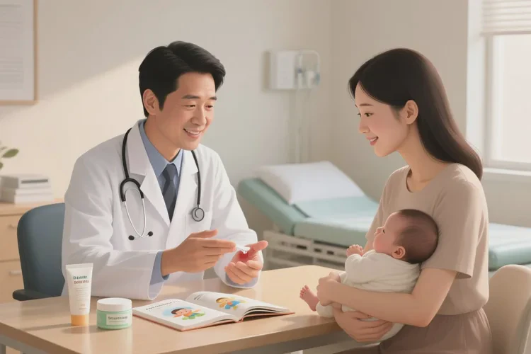 孩子肚子容易起湿疹可以治愈吗(图3)