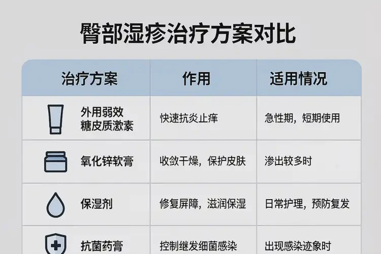 儿童屁股上容易长湿疹能治好吗(图1)