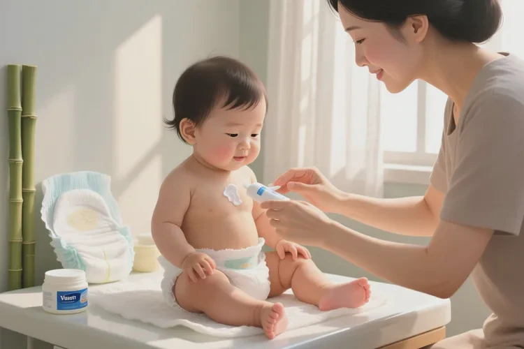 宝宝大腿上偶尔起湿疹可以治愈吗(图2)