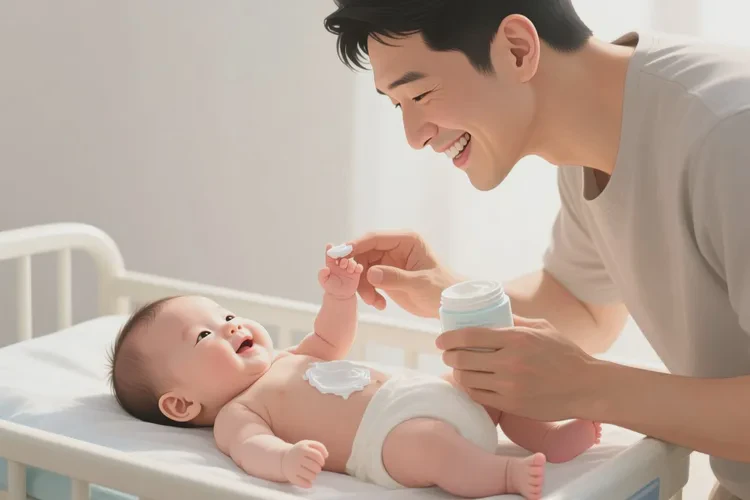 宝宝屁股上容易起湿疹可以治愈吗(图3)