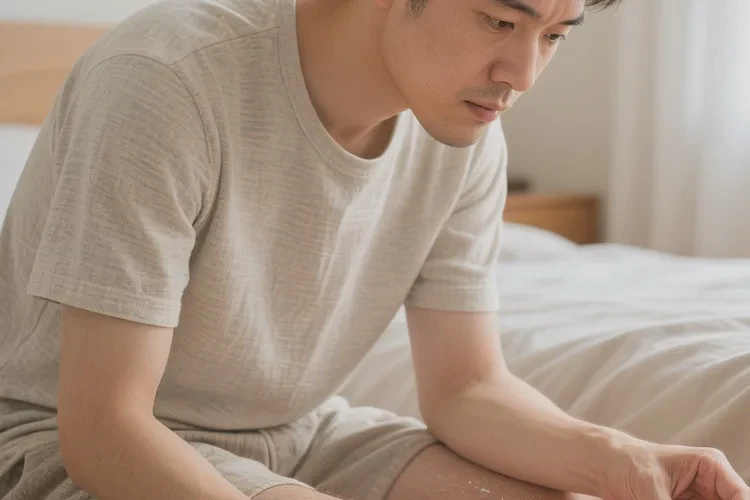 男性身上容易长湿疹能治愈吗(图1)