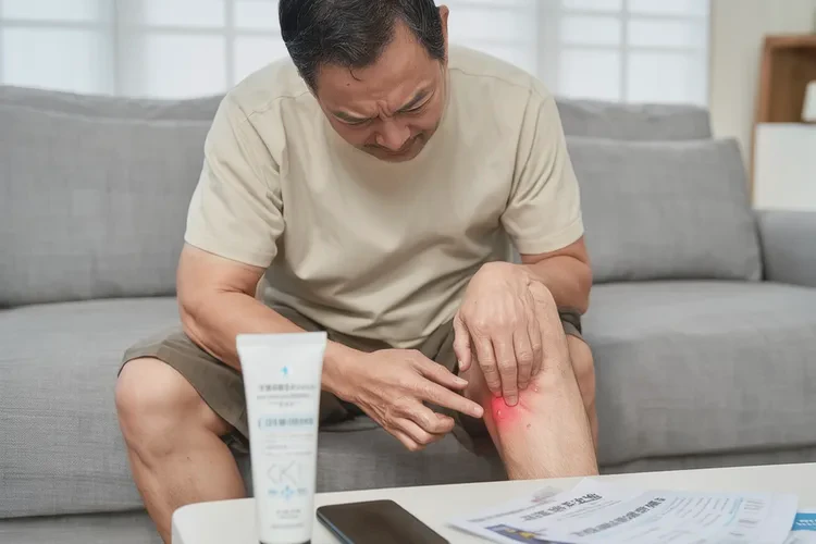 男性脚上出湿疹能治愈吗(图1)