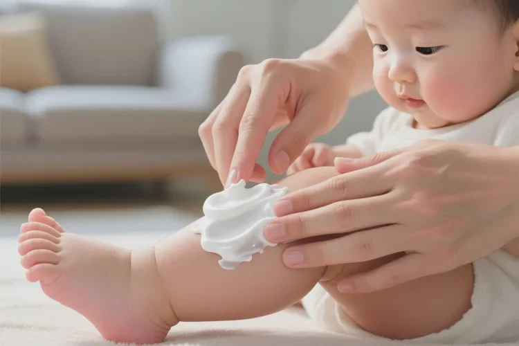 宝宝小腿上容易长湿疹可以治愈吗(图3)