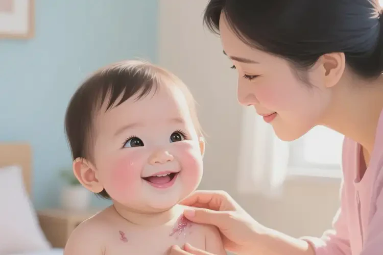 少儿脖子上经常长湿疹能治好吗(图2)