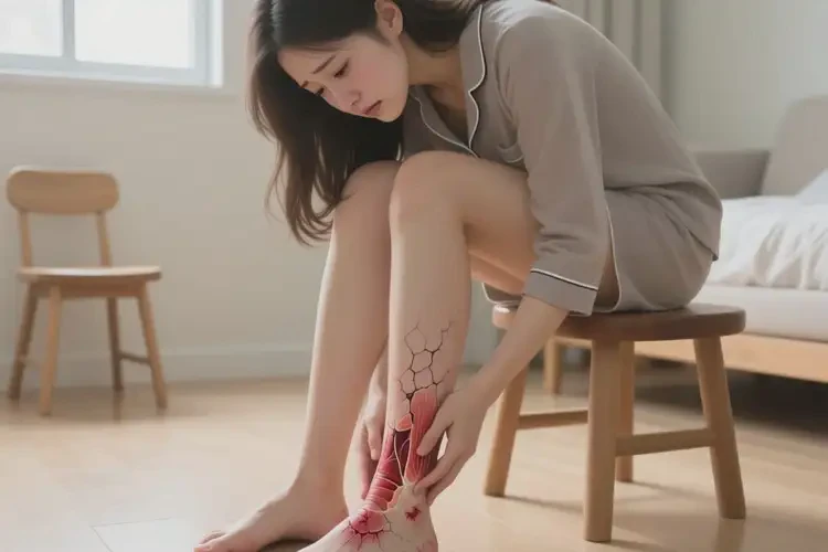 女性脚上经常长湿疹不管它会自己自愈吗(图4)