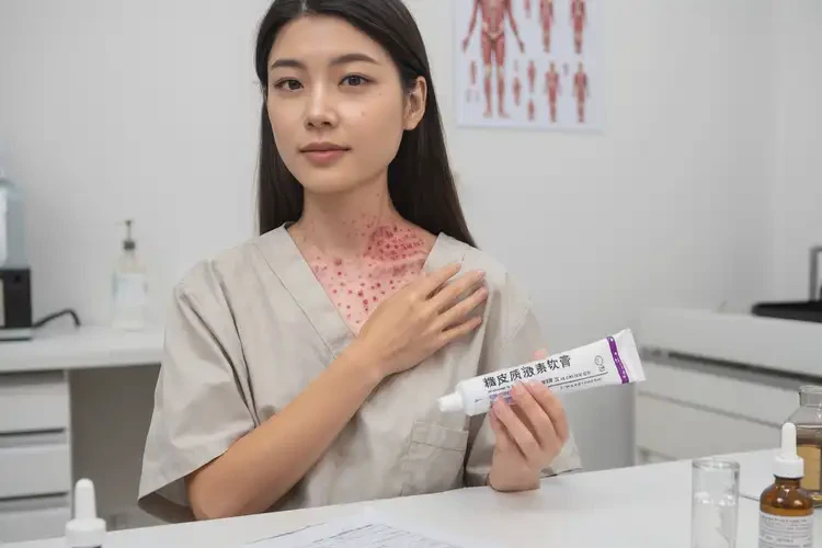 女性脖子上偶尔长湿疹能治好吗(图3)