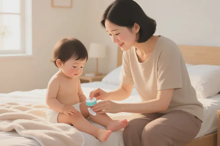 孩子大腿经常长湿疹可以治愈吗(图1)