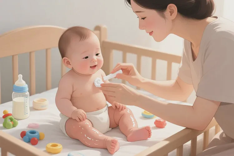 婴幼儿小腿上偶尔长湿疹可以治愈吗(图3)