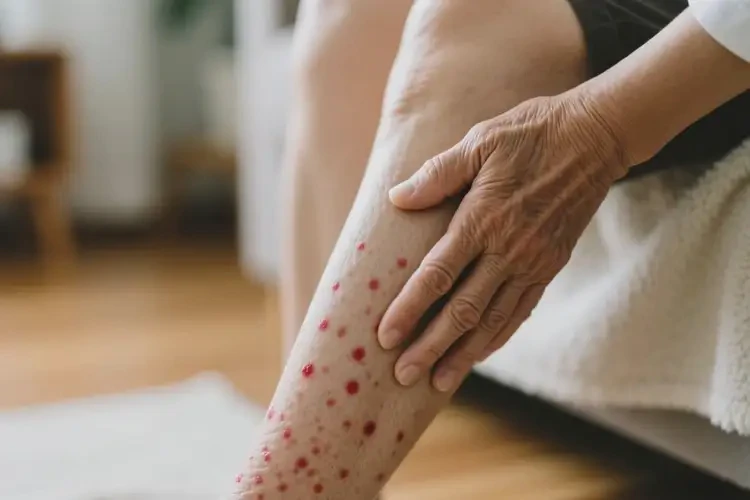 老年人小腿长湿疹能治好吗(图3)