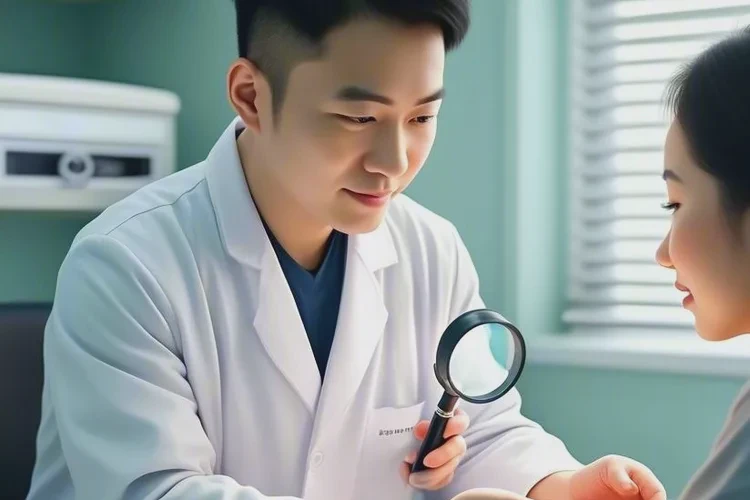 男性手上经常起湿疹可以治愈吗(图1)