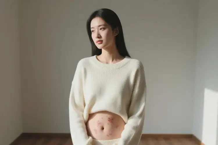 女人肚子上有湿疹能够彻底治愈吗(图4)