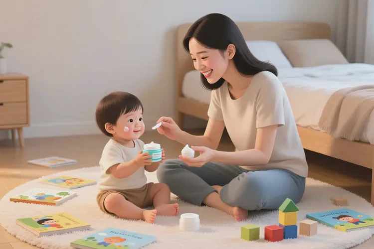 孩子大腿上偶尔长湿疹可以治愈吗(图1)