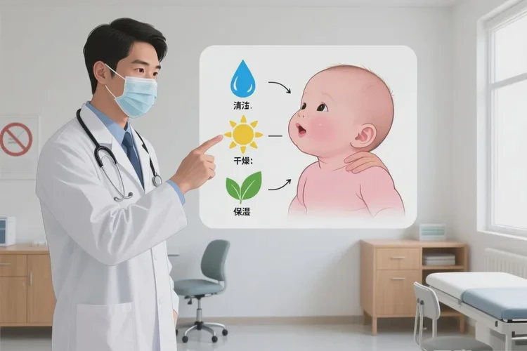 婴儿脖子偶尔起湿疹可以治愈吗(图3)