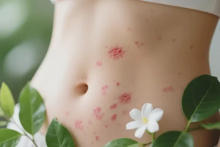 女性肚子偶尔起湿疹能治好吗(图4)