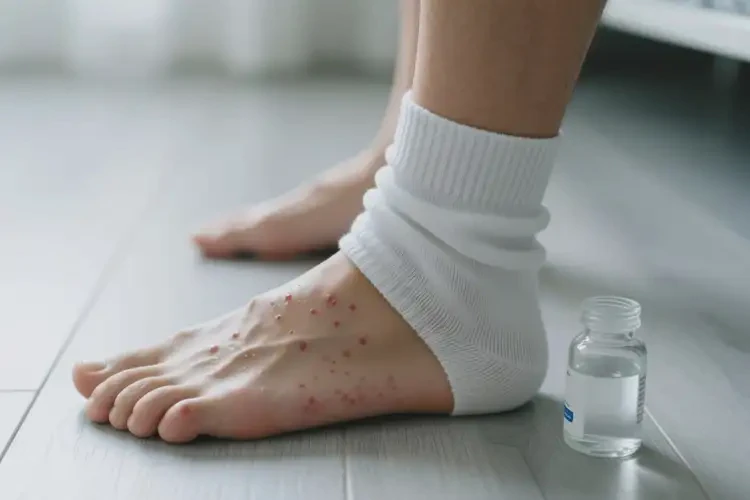 男性脚上偶尔起湿疹能治好吗(图3)