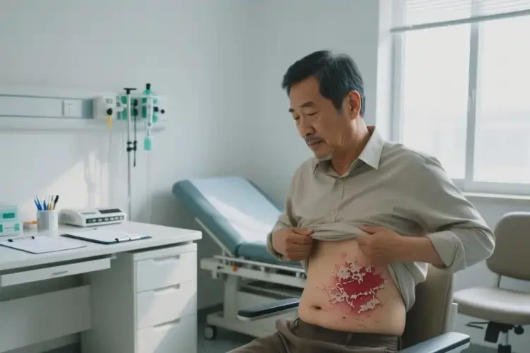 男性肚子上出现湿疹能治好吗(图2)