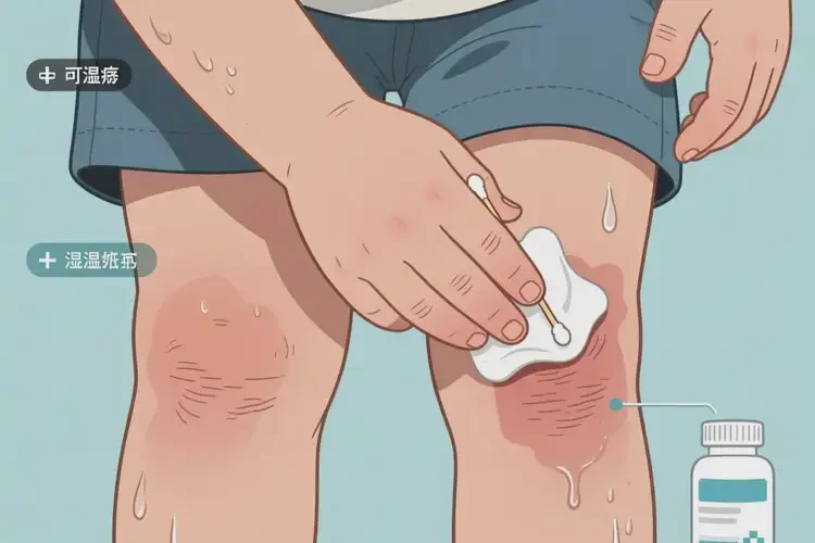 小孩四肢有湿疹能治好吗(图3)