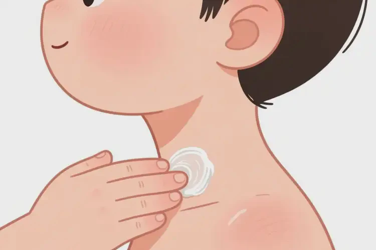 少儿脖子上容易长湿疹能治好吗(图4)