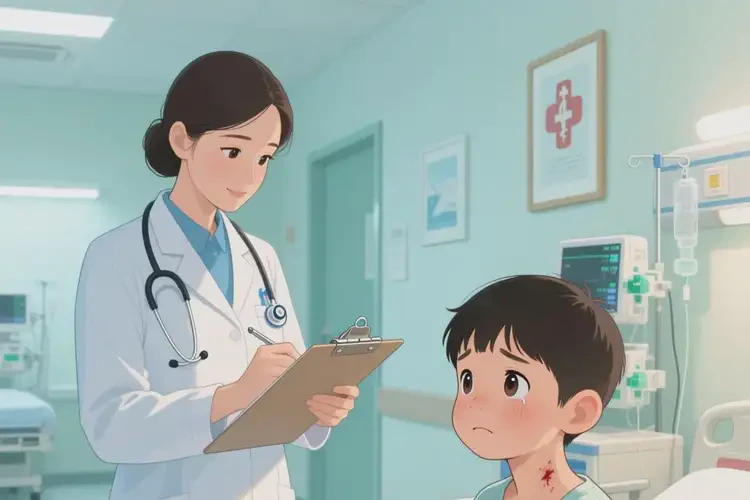 少儿脖子偶尔长湿疹能够彻底治愈吗(图4)