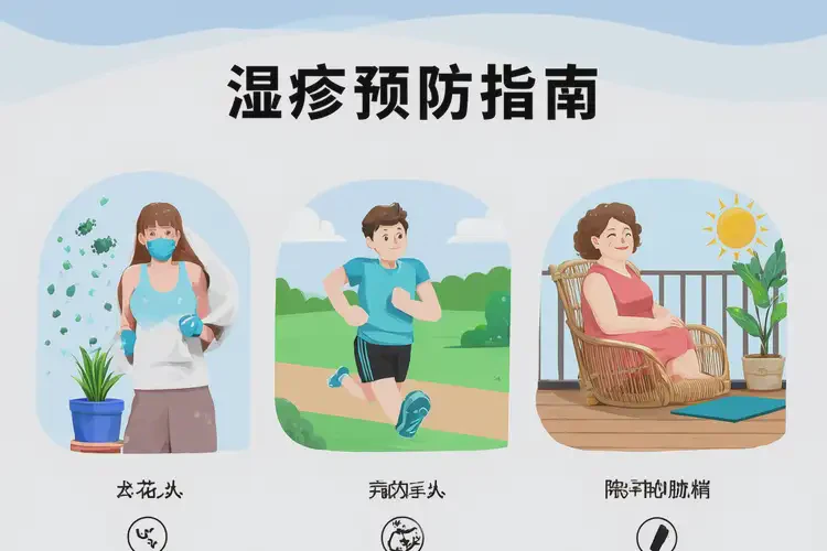 女生面部出湿疹不管它会自己痊愈吗(图1)