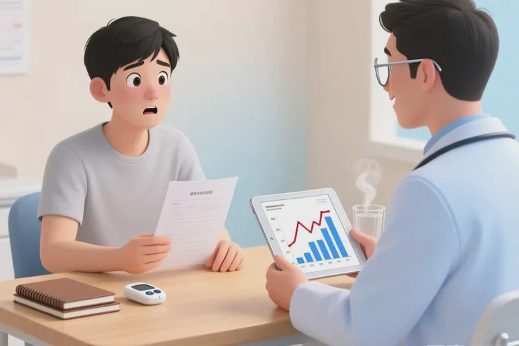 28岁空腹血糖12点0是怎么回事(图1)