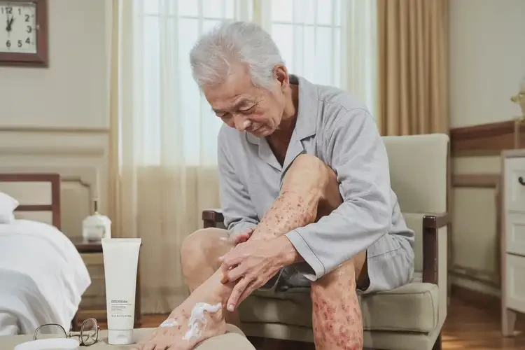 老年人小腿偶尔起湿疹能治好吗(图2)