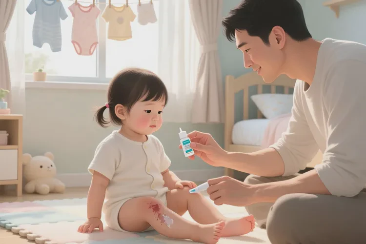 宝宝大腿出现湿疹可以治愈吗(图3)