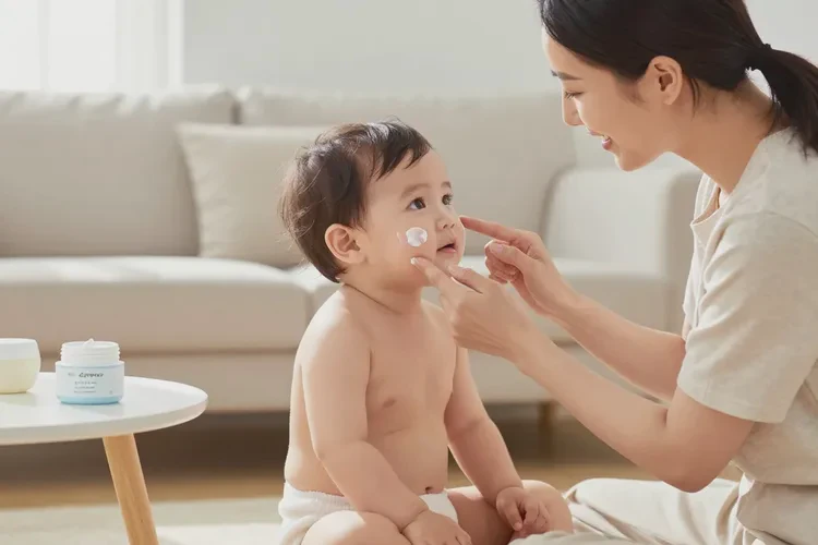 小孩脸上容易长湿疹可以治愈吗(图2)