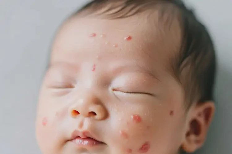 婴儿脸上容易起湿疹能治好吗(图2)