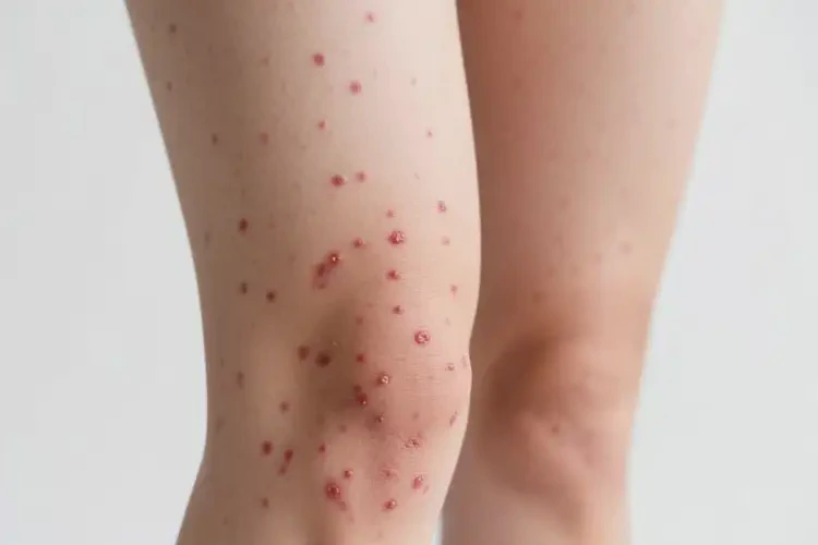 女性大腿偶尔起湿疹能治好吗(图4)