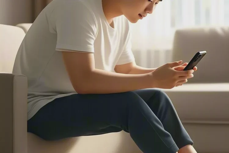 男生脚上容易长湿疹可以治愈吗(图1)