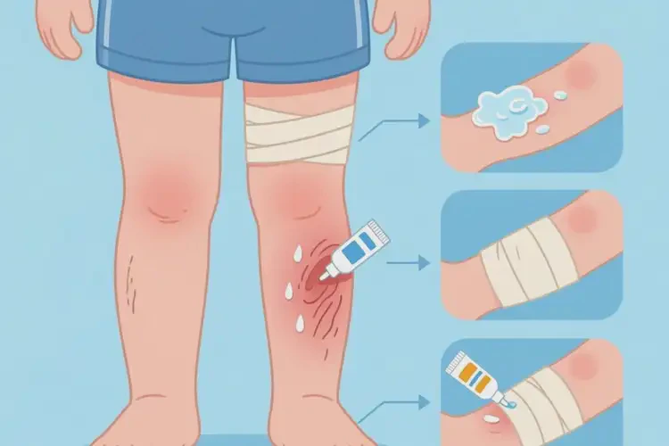 儿童大腿上出现湿疹能治好吗(图4)