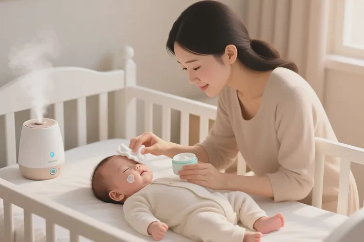 婴幼儿面部经常起湿疹可以治愈吗(图1)