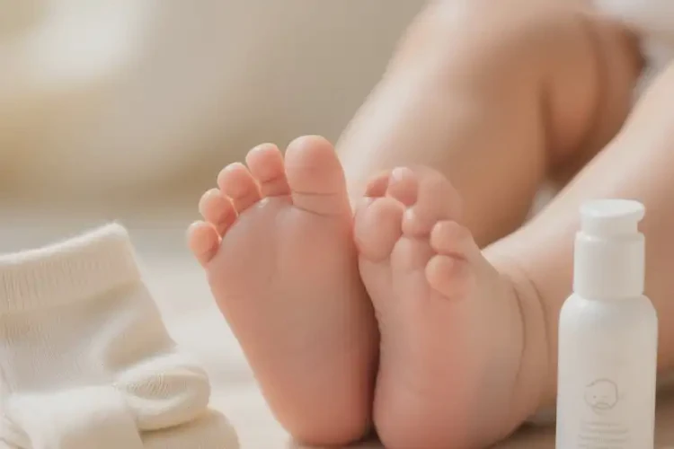 儿童脚上容易长湿疹能治好吗(图4)