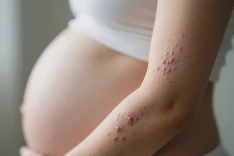 孕妇手臂上有湿疹能治好吗(图4)