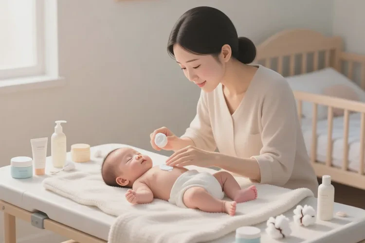 宝宝面部偶尔起湿疹可以治愈吗(图1)