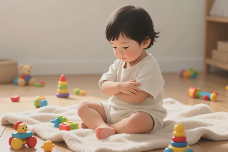 孩子手臂经常起湿疹可以治愈吗(图2)