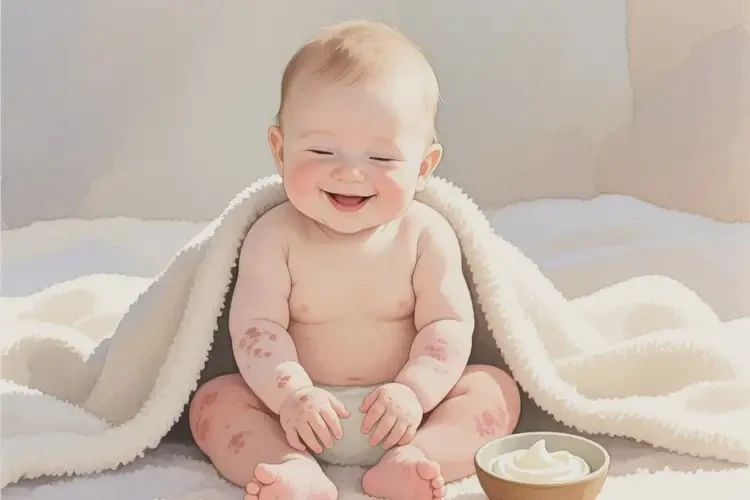 婴幼儿手上容易长湿疹能治好吗(图3)