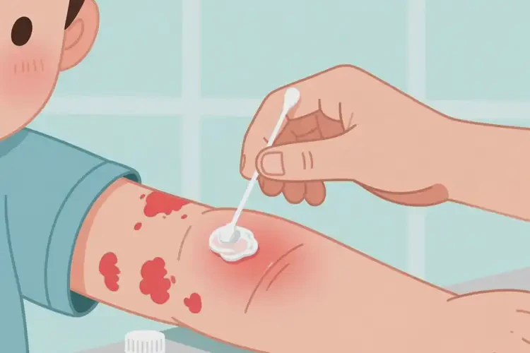 小孩手臂经常长湿疹能治好吗(图3)