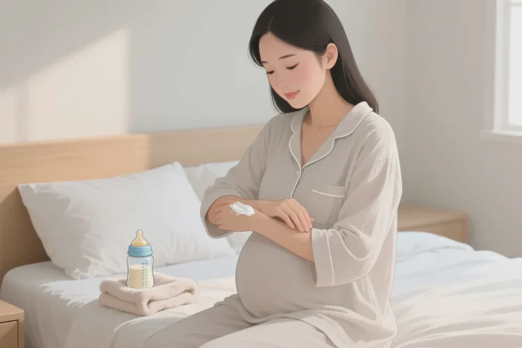 产妇身上容易长湿疹可以治愈吗(图1)