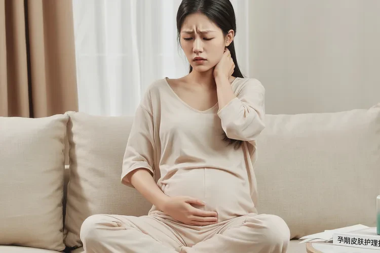 产妇脖子上偶尔长湿疹可以治愈吗(图1)