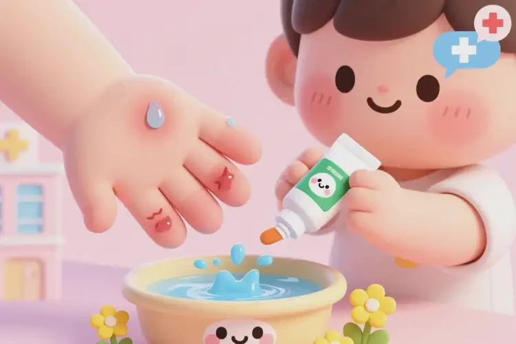 儿童手上容易长湿疹能治好吗(图2)