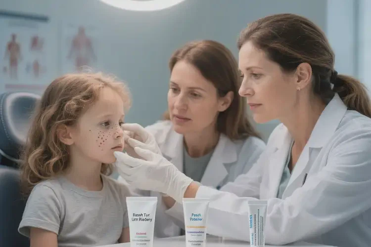 儿童面部容易起湿疹能治好吗(图3)