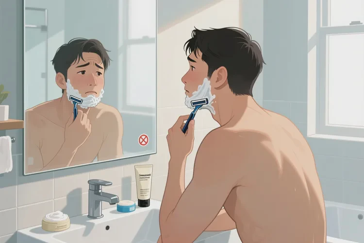 男性脸上容易起湿疹可以治愈吗(图1)