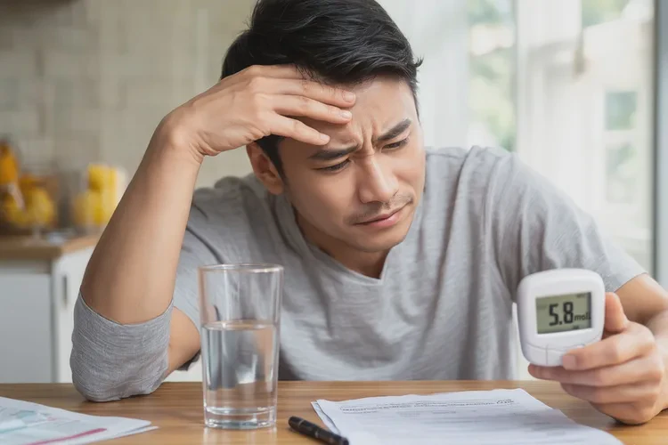 28岁早上空腹血糖21.2是怎么回事(图1)