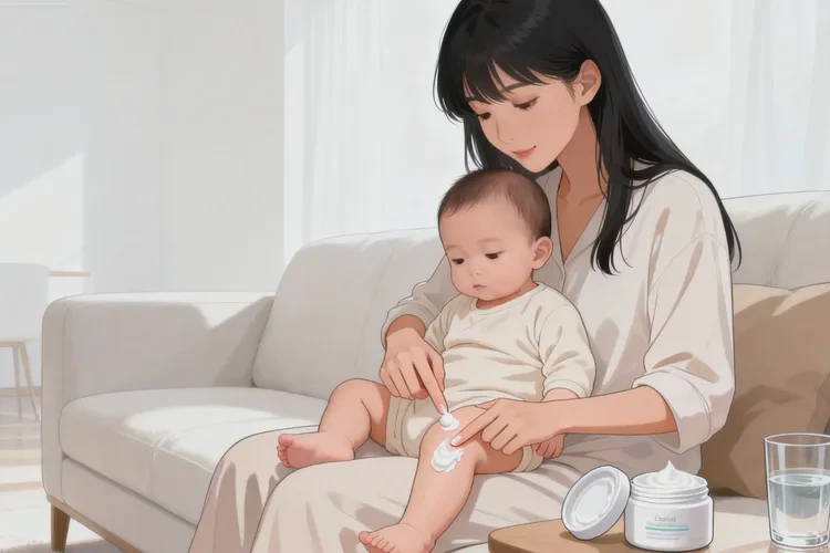 婴儿大腿容易长湿疹可以治愈吗(图2)