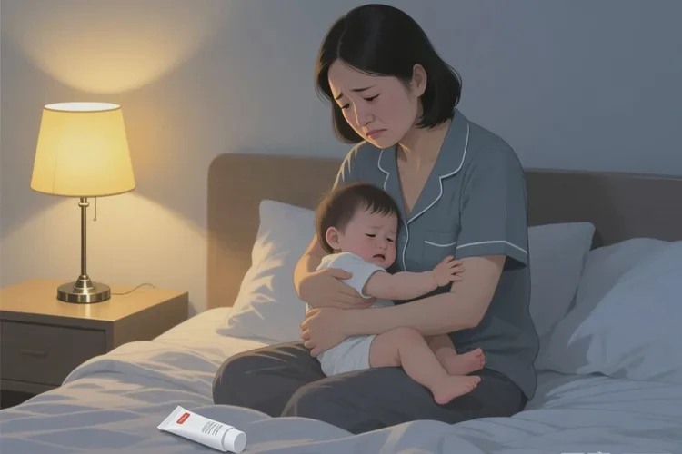 小孩手臂长湿疹可以治愈吗(图1)